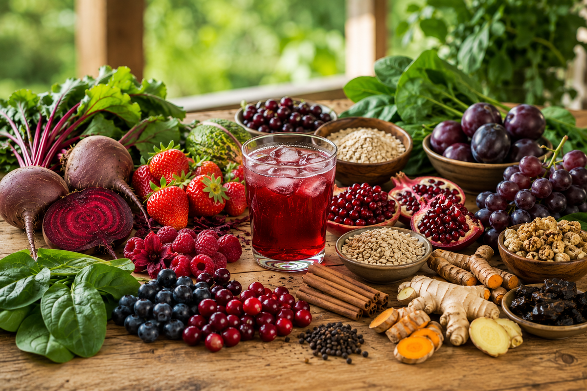 More Than 40 Naturally Occurring Vitamins and Nutrients from 29 Real Food Ingredients.